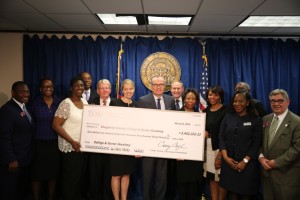 Members of the Dougherty County Delegation with Lt. Gov. Casey Cagle. 